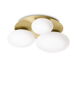 Dokud Zásoby Vydrží Stropní svítidlo Ninfea pl3 - IDEALLUX