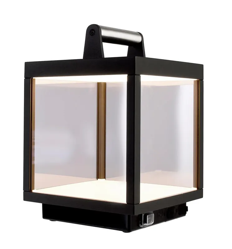 Horká Nabídka VÝPRODEJ VZORKU - Deko-Light stolní lampa Lacertae USB 5V DC 5W 3000 K 460 lm 180 mm tmavě šedá - LIGHT IMPRESSIONS