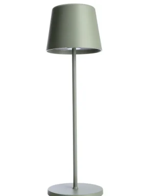 Horká Nabídka Deko-Light nabíjecí svítidlo, Canis, 3,5 W, 2200/3000 K, 3,7V DC 270 lm šedá / zelená IP65 - LIGHT IMPRESSIONS