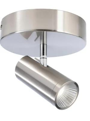 AKCE - Deko-Light stropní přisazené svítidlo Becrux I 230V 6W 3000 K 490 lm stříbrná  - LIGHT IMPRESSIONS Finální Výprodej