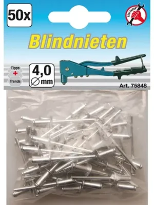 Doprava Zdarma BGS Nýty trhací hliníkové 4,0 mm, 50 ks