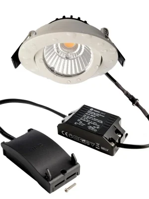 Akce Deko-Light stropní vestavné svítidlo, Dione IP, 8,5 W, DIM, 3000 K, 220-240V 800 lm bílá - LIGHT IMPRESSIONS