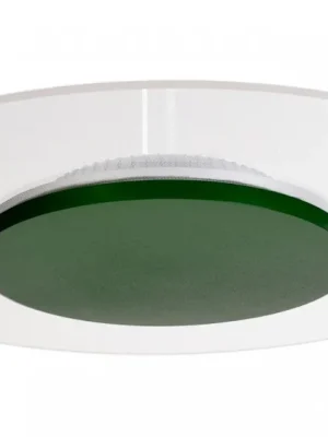 Zlevněný Deko-Light stropní přisazené svítidlo Zaniah 18W, kryt listová zelená 220-240V AC/50-60Hz 18,00 W 3000 K 2021,68 lm bílá - LIGHT IMPRESSIONS