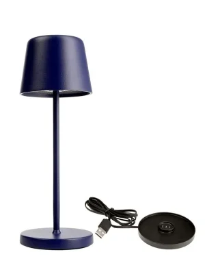 Akce Deko-Light nabíjecí svítidlo - sada Canis Mini modrá + nabíjecí základna - LIGHT IMPRESSIONS