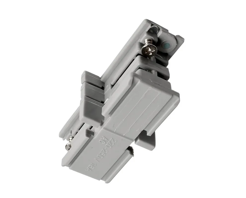 Akce Deko-Light kolejnicový systém 3-fázový 230V D Line mechanická spojka šedá RAL 7040 66,4  - LIGHT IMPRESSIONS