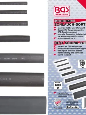 Expresní Doručení BGS Hadičky smršťovací, sortiment 127 dílů