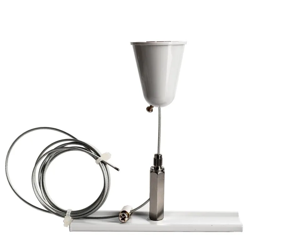 AKCE - Deko-Light kolejnicový systém 3-fázový 230V D Line závěsný držák stropní rozeta 1,5m bílá RAL 9016 120  - LIGHT IMPRESSIONS Speciální Cena