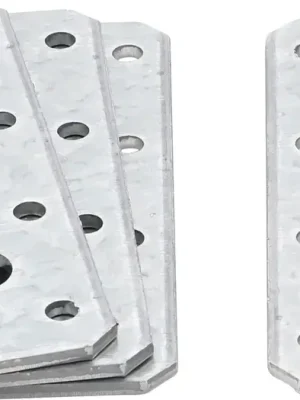 Značkový BGS Plech spojovací plochý, 100 x 35 x 2,5 mm, sada 4 dílů