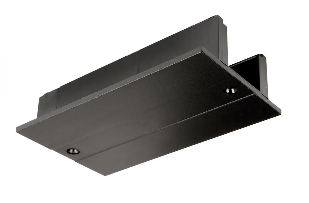 Akční Cena Deko-Light 3-fázový kolejnicový systém - D Line DALI vestavný krycí panel prodlužovací spojení, černá - LIGHT IMPRESSIONS