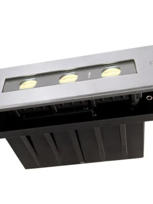 Zemní zápustné svítidlo Line I nerezová ocel 5W LED 283lm 3000K pojezdové - LIGHT IMPRESSIONS Zlevněný