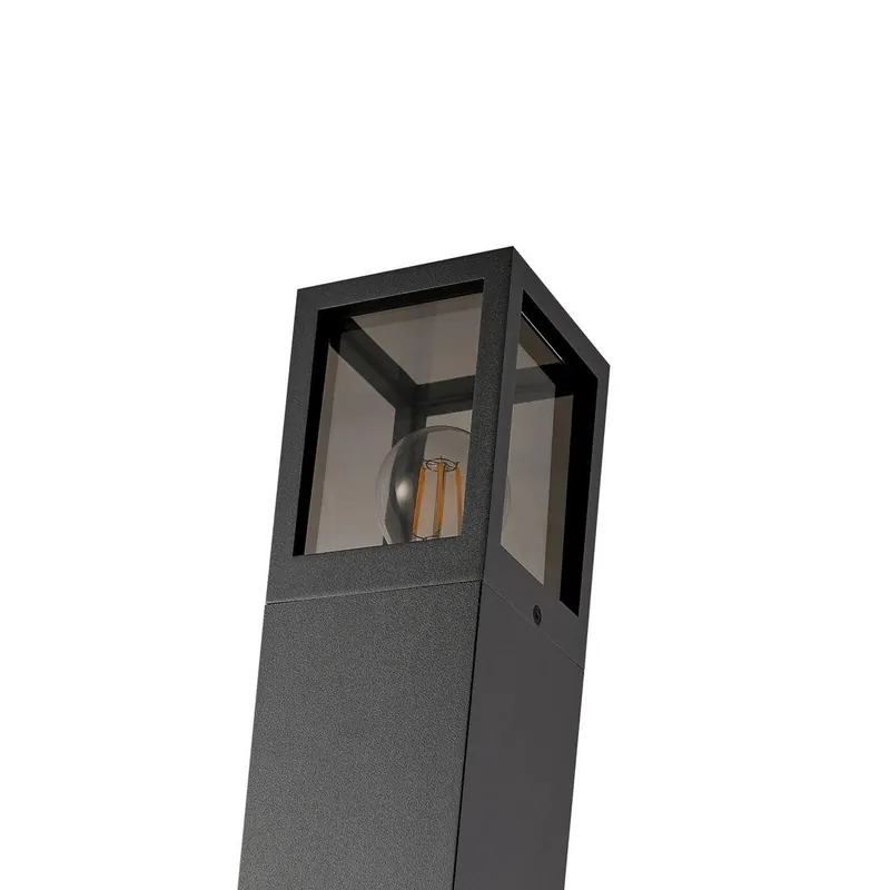 Značkový Deko-Light stojací svítidlo - Facado II hranaté tónované 1000mm, 1x max 20 W, E27, šedá - LIGHT IMPRESSIONS