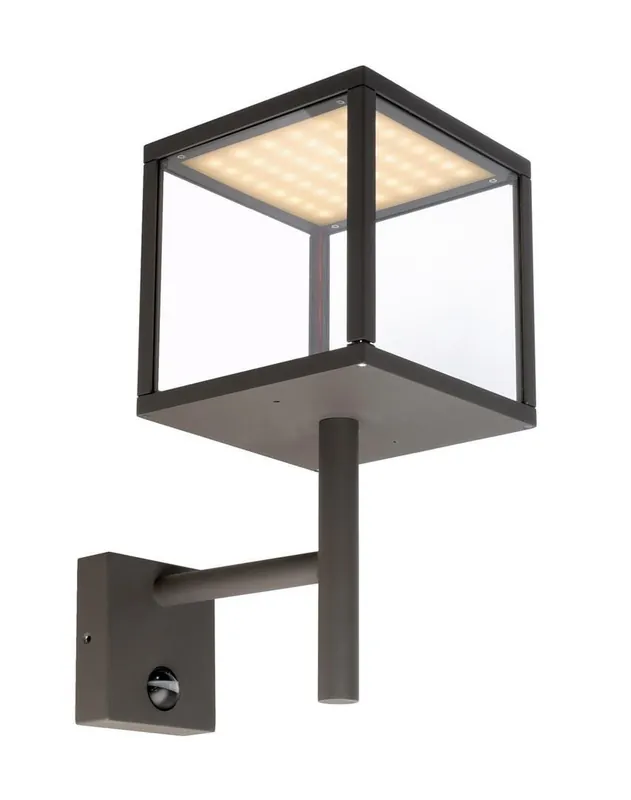 Zlevněný Deko-Light nástěnné přisazené svítidlo Lacertae 110-240V 10W 3000 K 440 lm 180 mm tmavě šedá - LIGHT IMPRESSIONS