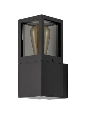 Značkový Deko-Light nástěnné přisazené svítidlo - Facado II hranaté tónované, 1x max 20 W, šedá - LIGHT IMPRESSIONS