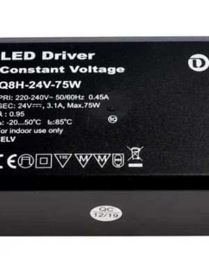 Značkový Deko-Light napájení BASIC CV Q8H-24-75W konstantní napětí 0-3100 mA IP20 24V DC 75W - LIGHT IMPRESSIONS