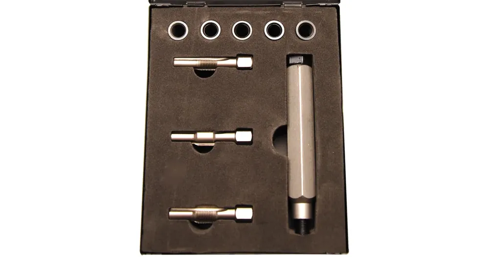 Zlevněný BGS Sada na opravu závitů žhavících svíček M9x1,0, sada 9 dílů