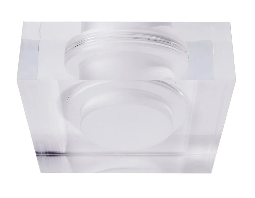 Značkový UKONČENA VÝROBA KapegoLED akrylové zakrytí hranaté 90x90mm COB 68 M58 - LIGHT IMPRESSIONS