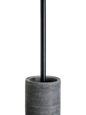 Super Cena Sapho OSAKA WC štětka na postavení, šedá 8656