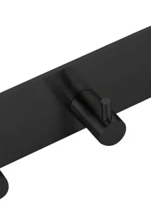 Výhodná Nabídka Sapho Samolepící trojháček, kulatý, černá mat 32203B