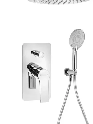 Sapho PAX podomítkový sprchový set s pákovou baterií, 2 výstupy, chrom XA42-03 Speciální Cena