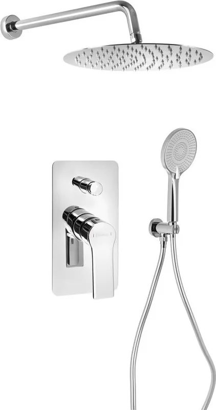 Sapho PAX podomítkový sprchový set s pákovou baterií, 2 výstupy, chrom XA42-03 Speciální Cena