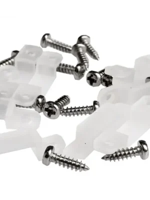 Značkový Deko-Light silikonové úchytky pro 24V COB Sauna LED pásek - LIGHT IMPRESSIONS