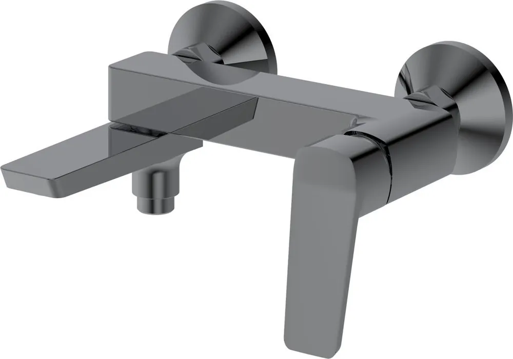 Akce Aqualine FLERY nástěnná vanová/sprchová baterie, otočné ramínko, gun metal FY010GM