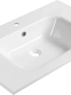 Akce Sapho ARECA umyvadlo, litý mramor, 81x51, 5cm, bílá AC081