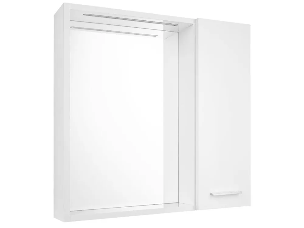 Aqualine ZOJA/KERAMIA FRESH STRIP galerka s LED osvětlením, 60x60x14cm, pravá, bílá 45022S Akce