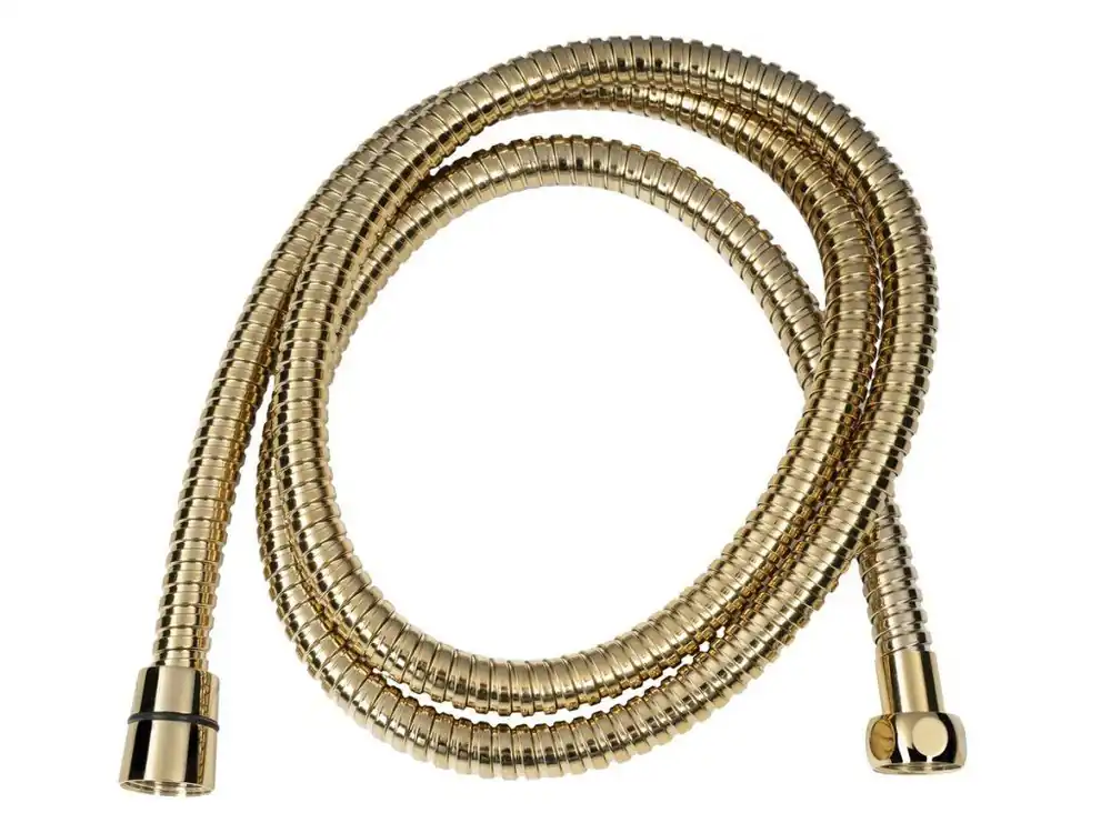 Sapho POWERFLEX kovová sprchová hadice, 150cm, zlato FLEX150G Sezónní Sleva