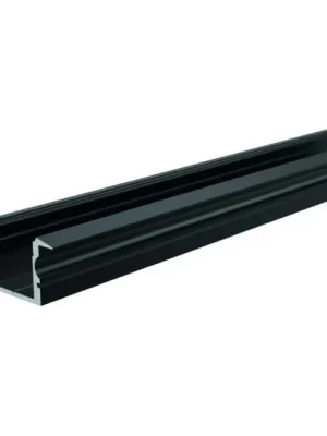 Značkový ET-02-12 vysoký T-profil pro 12 - 13,3 mm LED pásek matná černá - LIGHT IMPRESSIONS