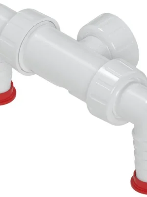 Aktuální Sapho Dvojkolínko podomítkového sifonu, pro pračku, bílá 168.131.0