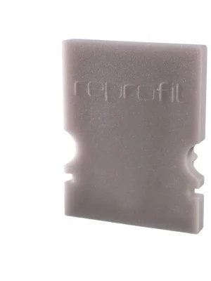 Značkový Koncovka H-AU-02-10 šedá 16 mm 2 ks - LIGHT IMPRESSIONS