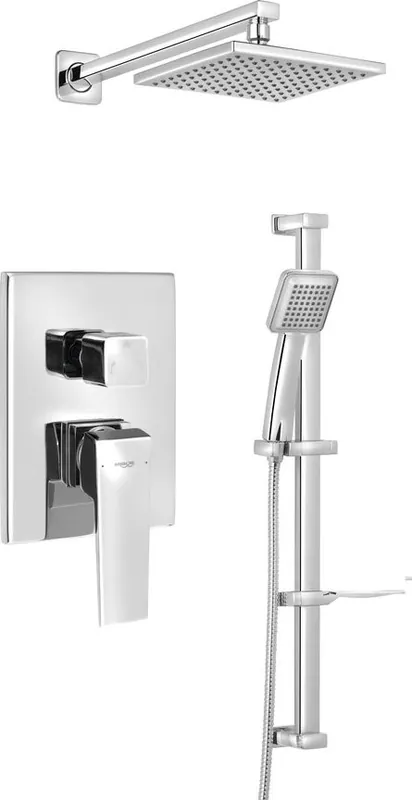Akční Cena Aqualine RITMO podomítkový sprchový set s pákovou baterií, 2 výstupy, chrom RT045