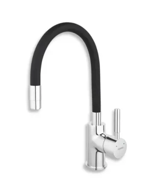 Nejlepší Cena NOVASERVIS Dřezová baterie s flexi ramenem, černá-chrom, 70710,0C