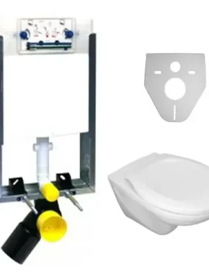 Jen Po Omezenou Doba PROFI-Set Tech WC komplet Kombifix Euroline vč. tlačítka