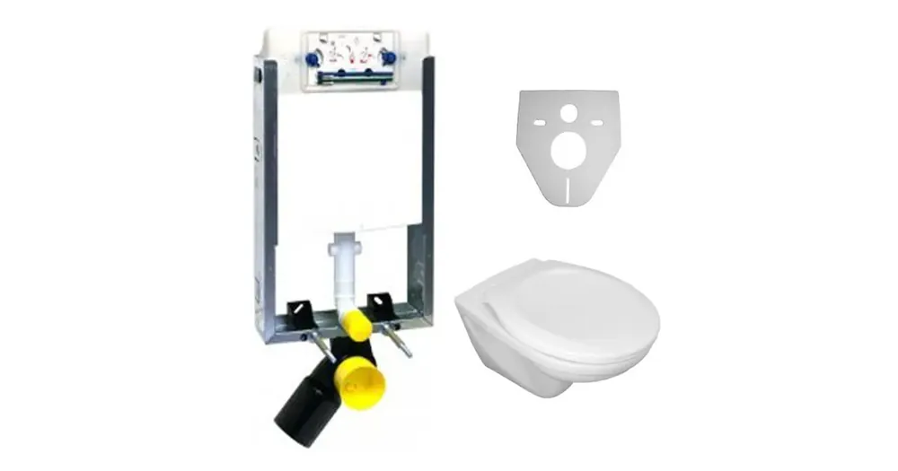 Jen Po Omezenou Doba PROFI-Set Tech WC komplet Kombifix Euroline vč. tlačítka