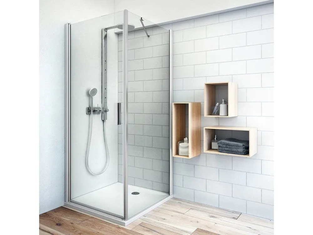 Akce Roth TOWER LINE TCO1+TB Sprchový kout obdélníkový - transparent - 110x90 cm