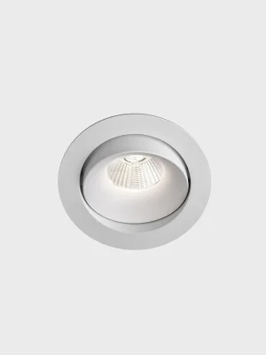 Zlevněný LUXO TILT zapuštěné svítidlo s rámečkem bílá 12W 4000K 1.10 - KOHL-Lighting