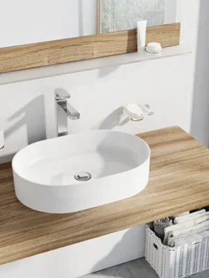 Ravak Umyvadlo Ceramic 550 SLIM O keramické Doprava Zdarma