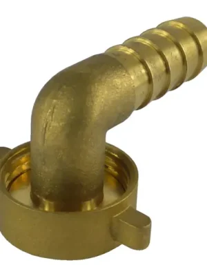 Výprodej Mosaz hadičník 3/4" x 14 mm s maticí, rohový