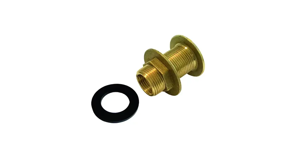 Autentický Průchodka mosazná 1/2"x3/4"