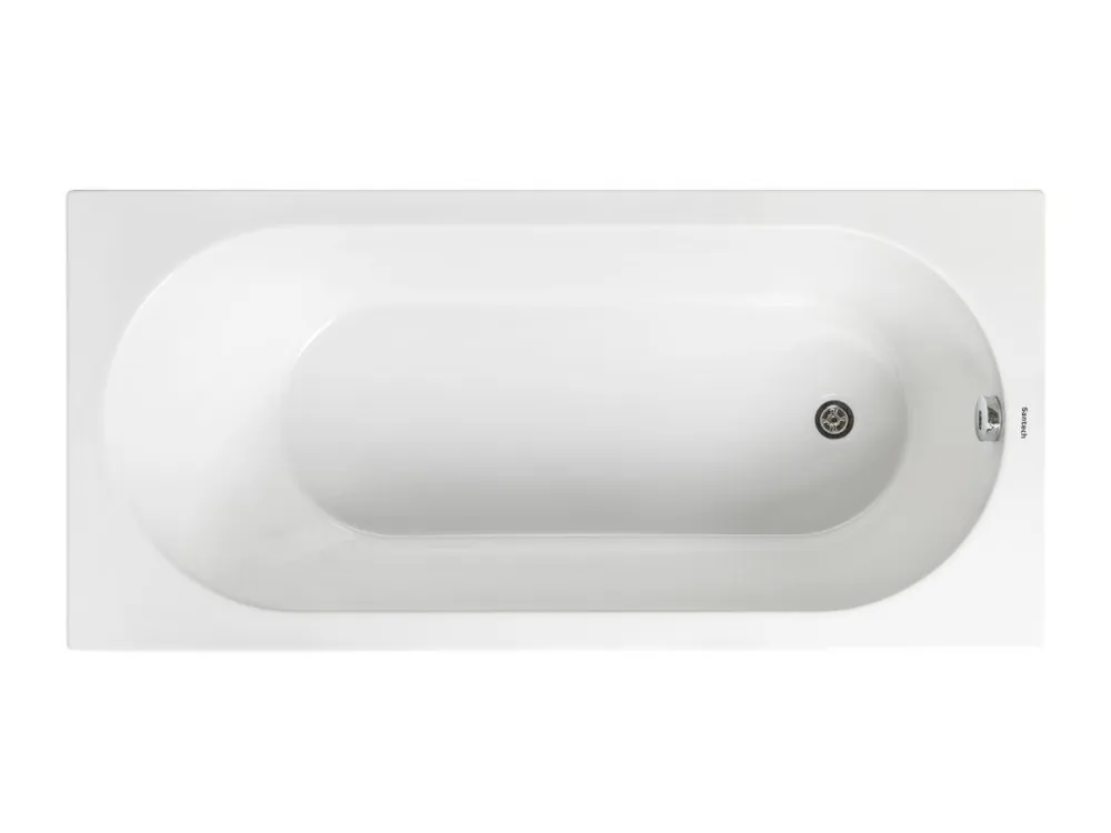 Ověřený Santech OBDÉLNÍKOVÁ VANA RIO 160x75 cm - SARIO160 <span class="product-appendix"> + dárek nohy k vaně Santech ZDARMA</span>