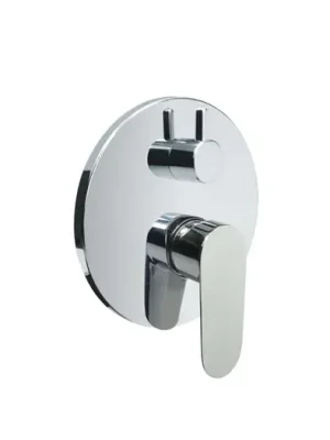 Akce Viana sprchová baterie podomítková s trojcestným přepínačem, Mbox, kulatý kryt