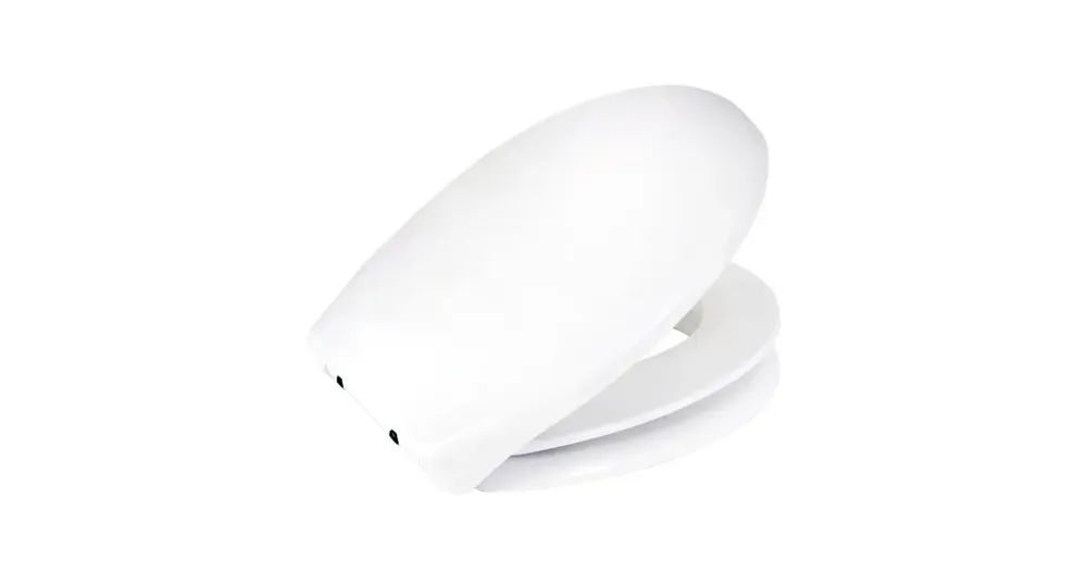 Zlevněný Samozavírací BABY WC sedátko, duroplast, bílé, s odnímatelnou dětskou vložkou a panty