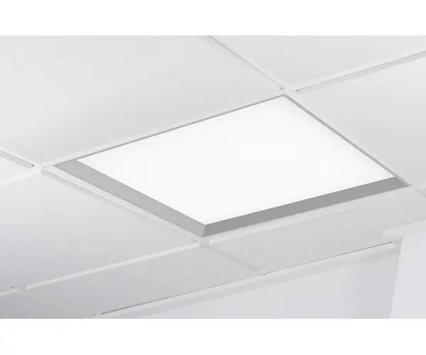 Značkový WINNER LED panel šedá 4000K mikroprisma 37W čtverec - KOHL-Lighting