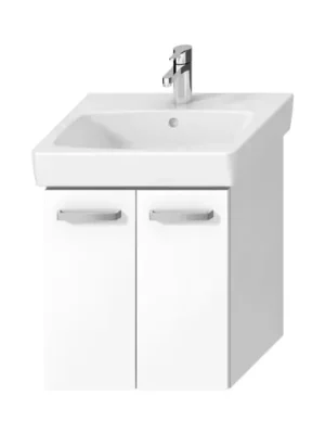 Zlevněný JIKA LYRAplus VIVA, dvířková skříňka na umyvadlo 55x45cm s otvorem pro baterii, bílá