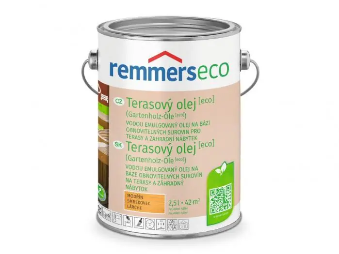 REMMERS TERASOVÝ OLEJ [ECO] MODŘÍN 0,75L Rychlé Dodání