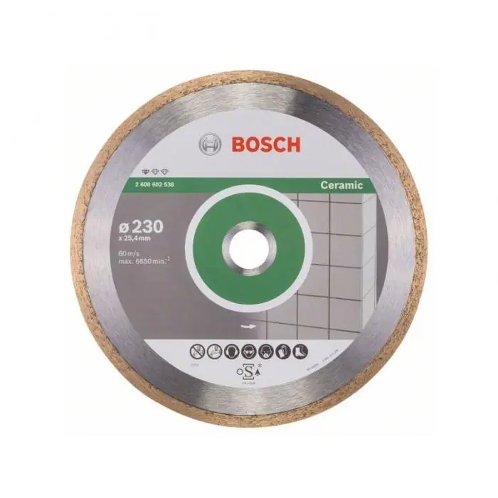 Bosch 2608602538 Diamantový dělicí kotouč Standard for Ceramic 230 mm Hit Sezóny