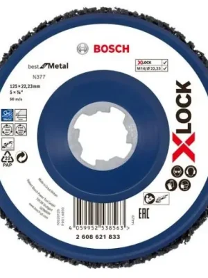Oblíbený Bosch 2608621833 X-LOCK čisticí kotouč N377 Metal 125 mm, 22,23 mm