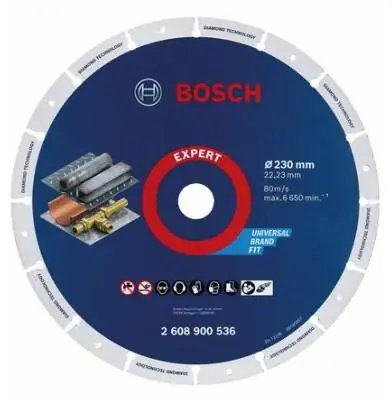 Bosch 2608900536 Diamantový kotouč na kov 230 x 22,23 mm Cenově Výhodný